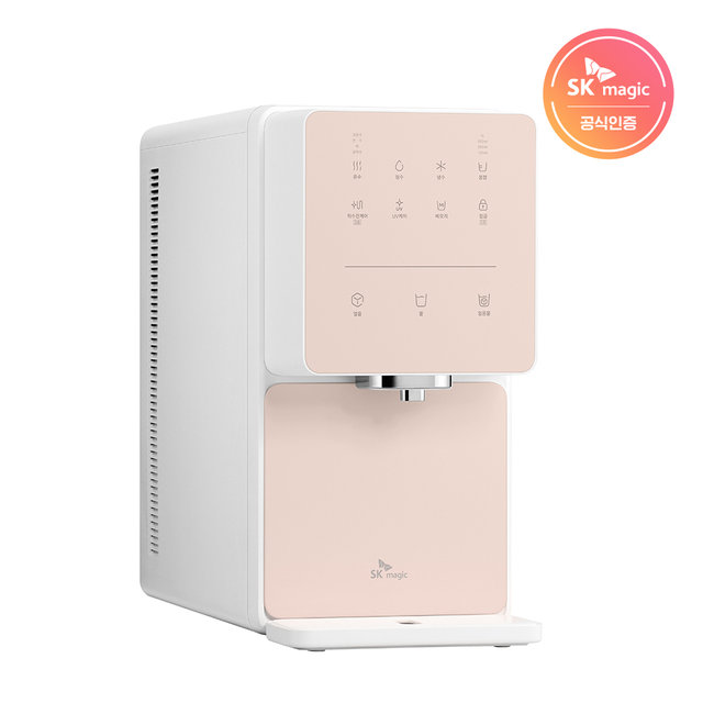 원코크 얼음 정수기 소프트핑크 WPU-IAC414 (냉온정) 일시불 셀프형 (3년관리서비스 포함) HM