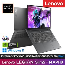 Lenovo Legion Slim 5 14APH8 82Y5006DKR (Ryzen7 7840HS/32GB/512GB/Win 11H)