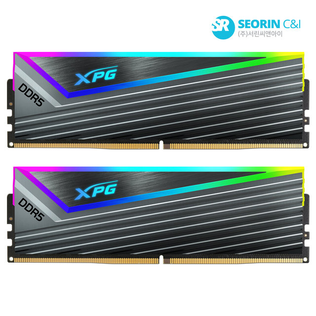 [서린공식] ADATA DDR5-6000 CL30 CASTER RGB 패키지 서린 (32GB(16Gx2))