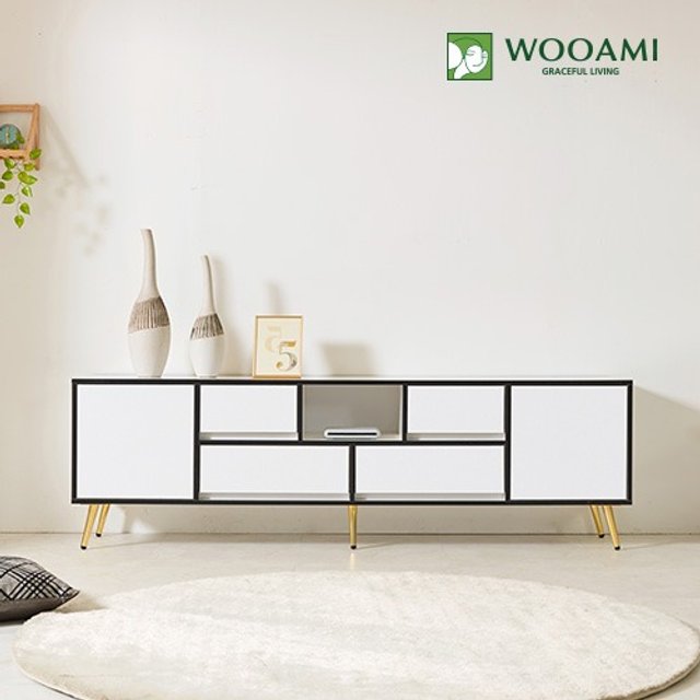 미르 1800 거실장 (화이트)