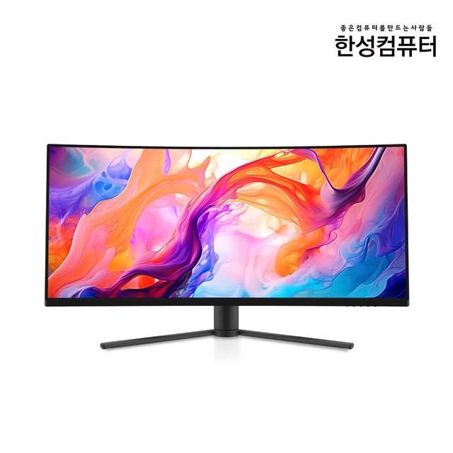 한성컴퓨터 TFG34Q24W 1500R 커브드 WQHD 240Hz 울트라와이드 게이밍 모니터