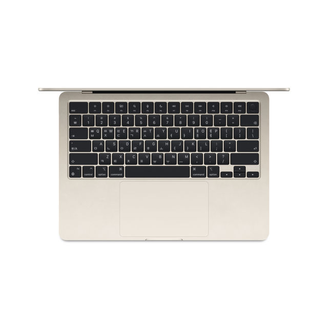 맥북에어 13 M3, 8코어 CPU, 10코어 GPU, 24GB RAM, 512GB SSD - 스타라이트 [MC8P4KH/A]