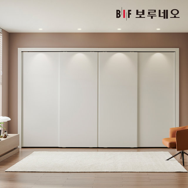 E0 PET 나비드 슬라이딩 붙박이장 300cm