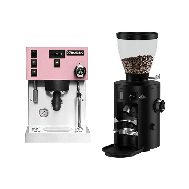 실비아 프로 X + 말코닉 X54 세트 반자동 에스프레소 커피 머신 그라인더