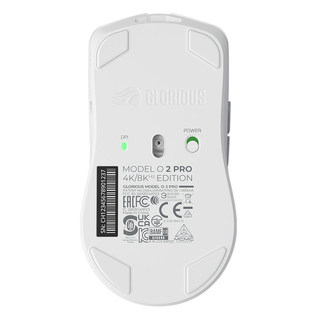 [GLORIUS] MODEL O 2 8K PRO WIRELESS(화이트) 유무선 게이밍 마우스