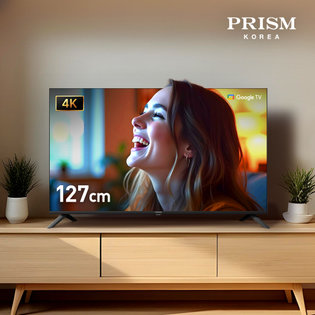 [25년형] CP50G5 127cm 구글5.0 스마트 4K UHD TV 120Hz 프리핫키 지원 (기사방문/스탠드설치)