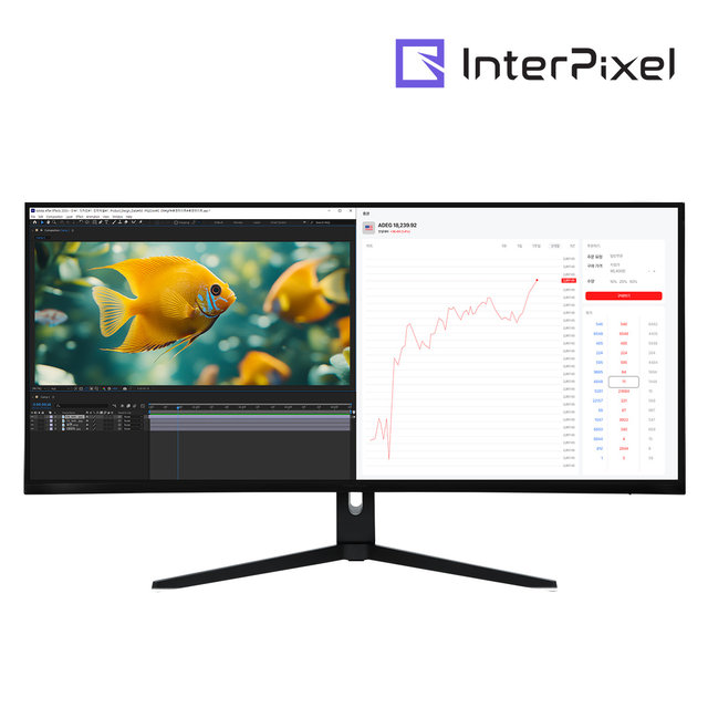  IPU4010 WUHD 5K NANO IPS 75Hz 100.859cm 울트라와이드 모니터 KVM스위치 높이조절 지싱크호환 프리싱크 HDR PIP PBP 