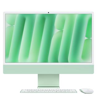 아이맥 24 M4, 10코어 CPU, 10코어 GPU, 16GB RAM, 512GB SSD - 그린 [MWV03KH/A]