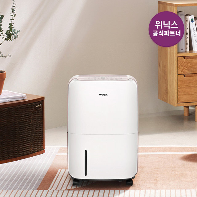 [25년형 6월제조] 뽀송 12L 제습기 DXAE120-NEK 자동건조 화이트카밍베이지 HM