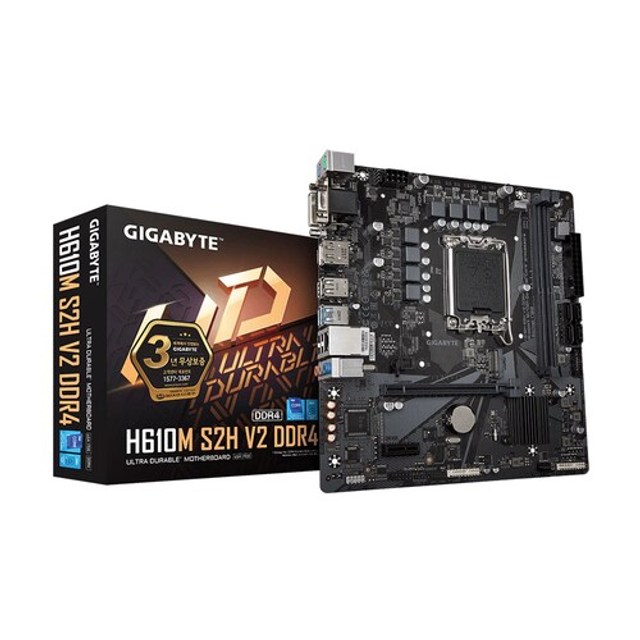 GIGABYTE H610M S2H V2 D4 듀러블에디션 제이씨현_G