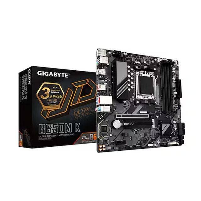 GIGABYTE B650M K 제이씨현.~