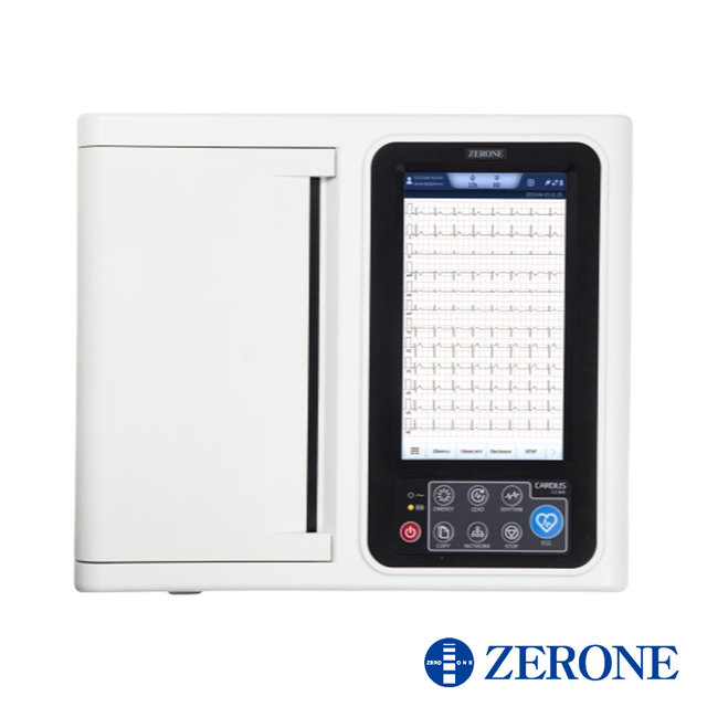 제로원 12채널 ECG EKG 심전도측정기 CZ-800 Roll페이퍼 Z-Fold페이퍼 동시사용_폐활량계없음