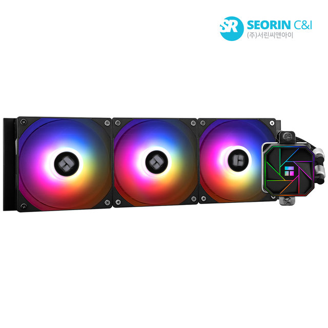 [서린공식] Thermalright AQUA ELITE 360 ARGB V3 벌크 서린 (블랙)