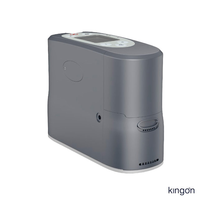 KingON P2-E 차량 선박 기내 사용가능 휴대용 의료용산소발생기 산소호흡기