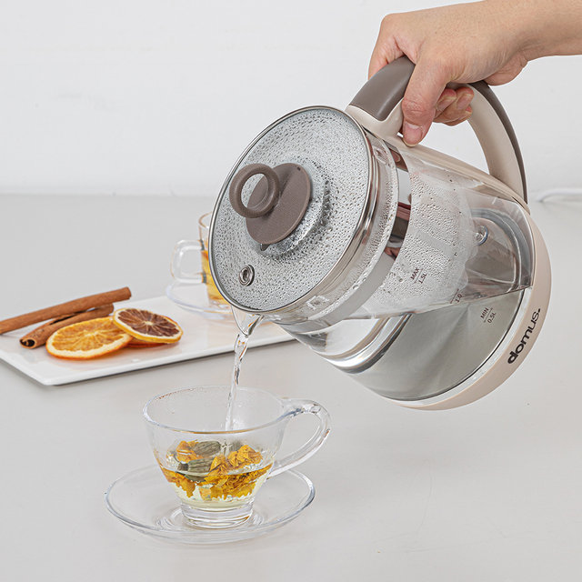 도무스 티칸 유리 보온 티포트(1.5L)