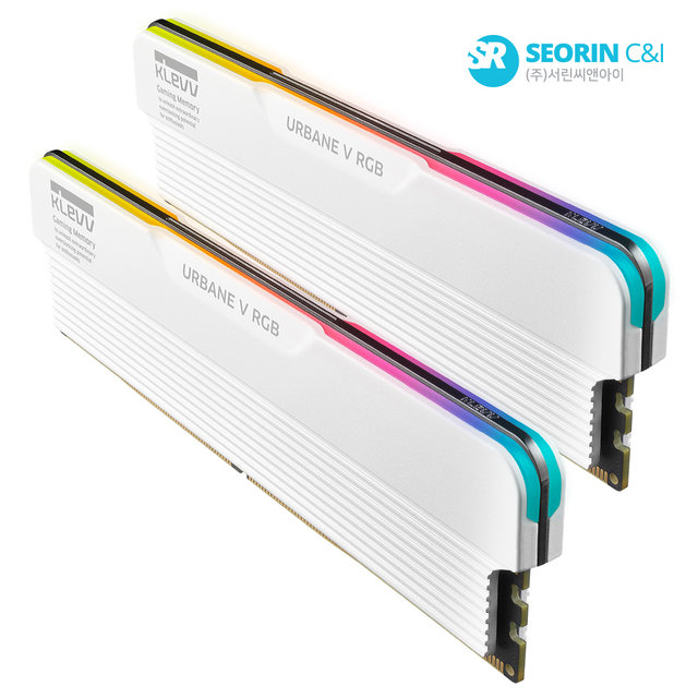 [서린공식] 에센코어 클레브 DDR5-6000 CL30 URBANE V RGB 패키지 서린 (32GB(16Gx2))