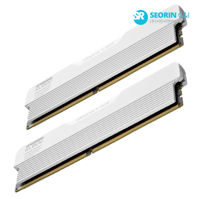 [서린공식] 에센코어 클레브 DDR5-6000 CL30 URBANE V RGB 패키지 서린 (32GB(16Gx2))