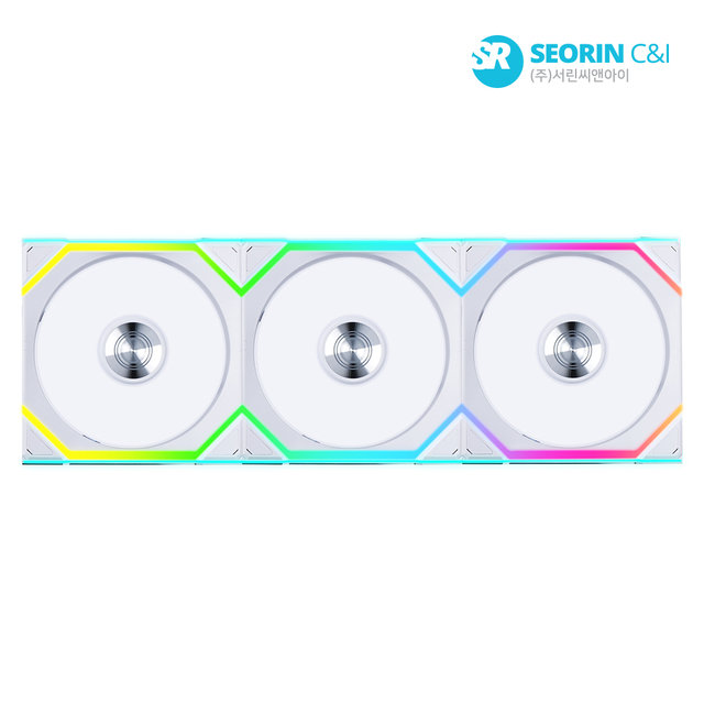 [서린공식] LIAN LI UNI FAN SL Wireless 120 리버스 화이트 3팩