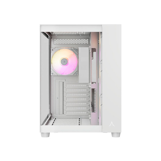 앱코 UD50 블루웨일 ARGB BTF 미들타워 PC케이스 화이트