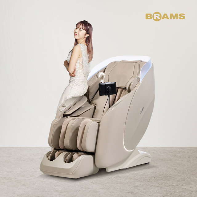 [클릭 카드최대혜택]프리미엄 4D 더블엔진 안마의자 아우라 BRAMS-K8G008BA