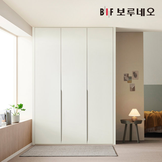 200cm 레스 무몰딩 여닫이 작은방 붙박이장