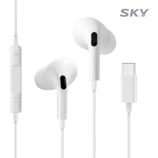 [1+1] 스카이 핏 레벨 인 C타입 커널형 유선 이어폰