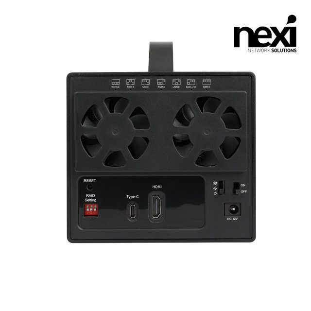 넥시 NX1440 USB3.1 4베이 RAID 데이터 스토리지 -하드미포함-
