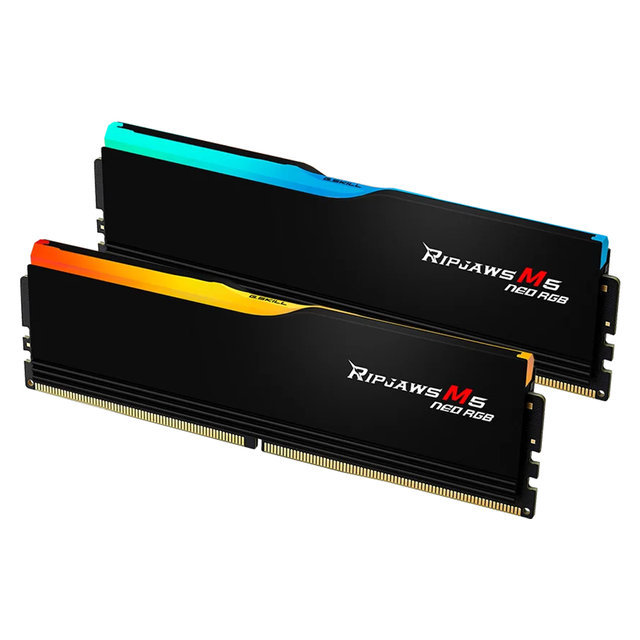 [서린공식] 지스킬 DDR5-6000 CL28 RIPJAWS M5 NEO RGB 블랙 패키지 (32GB(16Gx2))