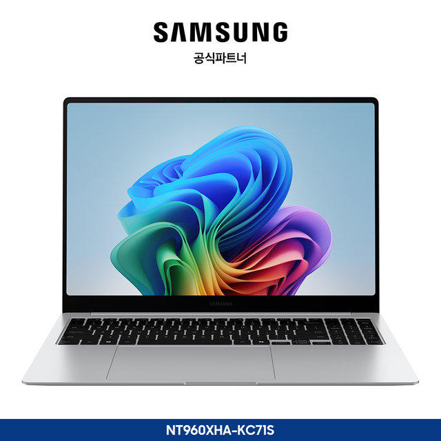 갤럭시북5 Pro 노트북 NT960XHA-KC71S (Ultra7 256V 16GB 512G 40.6cm WQXGA+, Touch AMOLED+Anti Glare  Win11 실버)