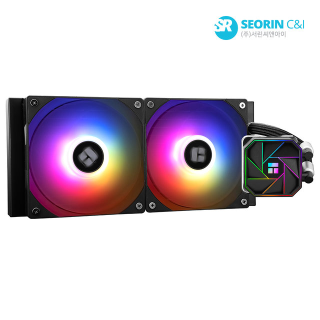 [서린공식] 써멀라이트 AQUA ELITE 240 ARGB V3 벌크 서린 (블랙)