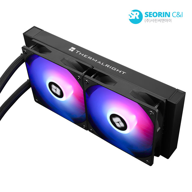 [서린공식] 써멀라이트 AQUA ELITE 240 ARGB V3 벌크 서린 (블랙)