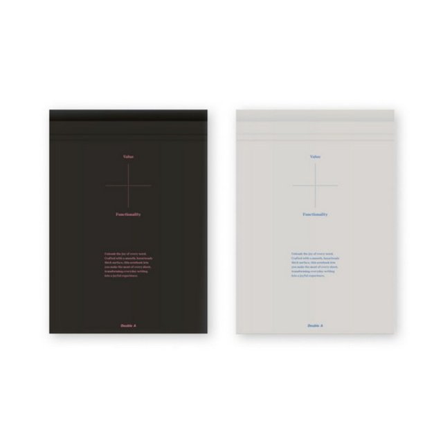 심플 플러스 노트 패드 A4 다크그레이