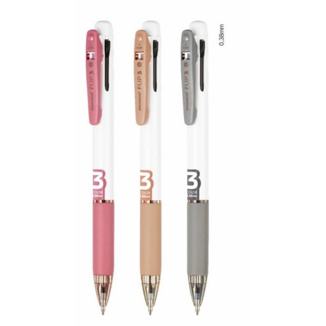 플립3 스모키그레이 0.38mm 모나미