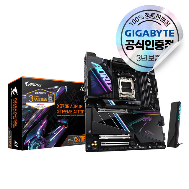  [9% 카드할인] GIGABYTE X870E AORUS XTREME AI TOP 피씨디렉트