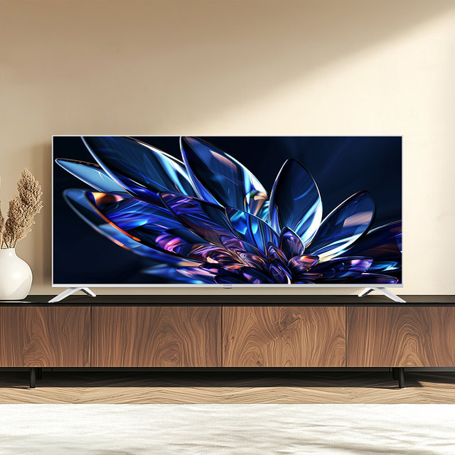 화이트 스마트 127cm QLED 120Hz 돌비 AI 구글 5.0 (택배자가설치)