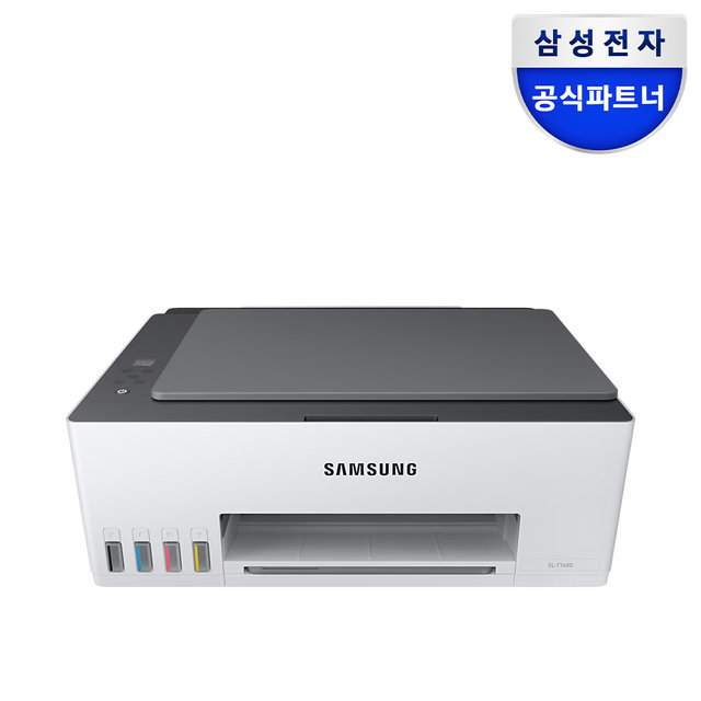 삼성전자 SL-T1680W 정품 무한 잉크젯 복합기 프린터 무선 모바일출력 잉크포함
