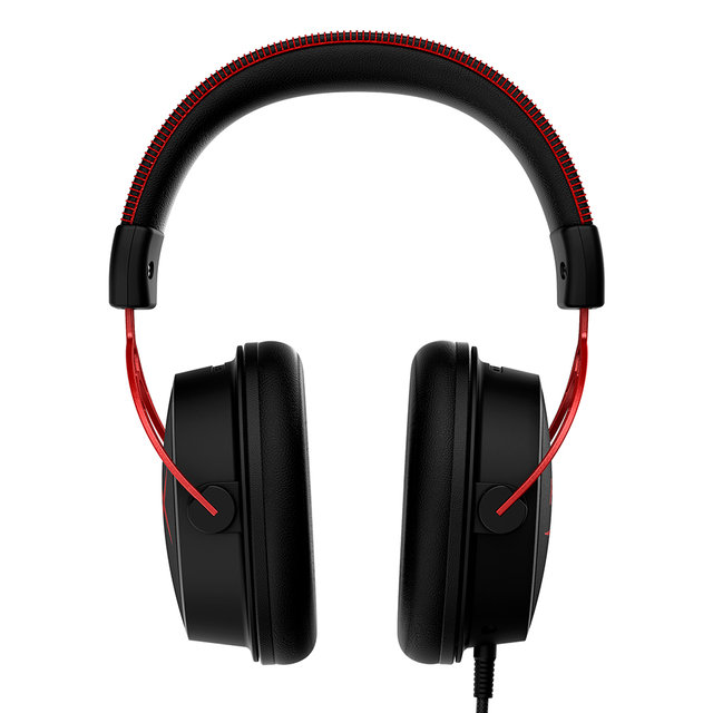 하이퍼엑스 클라우드 알파 유선 게이밍 헤드셋 (레드)
