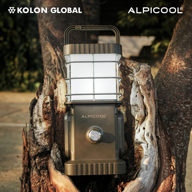 알피쿨 코오롱 테이블 라이트 TL-301 캠핑용 낚시용 파워뱅크 랜턴 램프 조명 휴대용 보조배터리