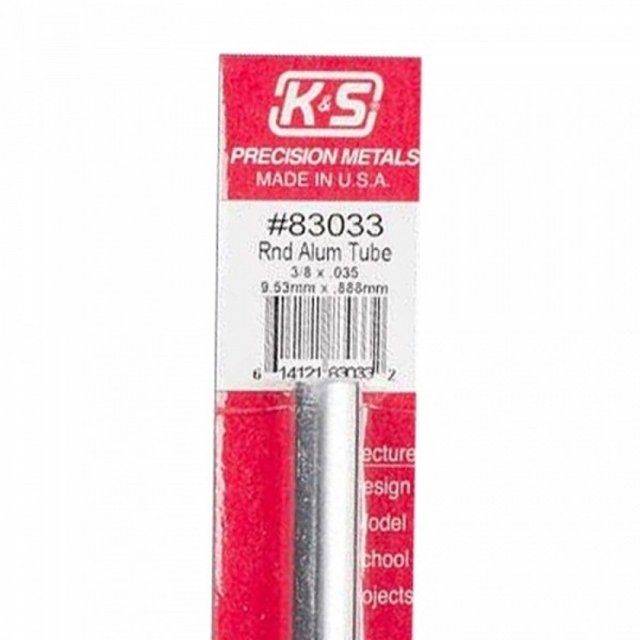알루미늄 원형파이프 FK83033 305x9.5x0.9mm