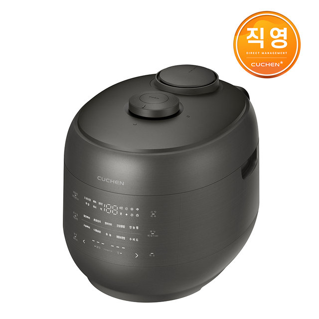 [고효율가전] 쿠첸 그레인 10인용 올스테인리스 IH전기압력밥솥 CRT-UPDS1070B