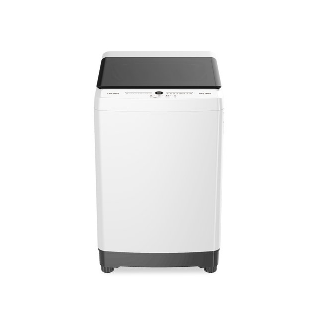 루컴즈 10kg 전자동 통돌이 일반 세탁기 화이트 W100W01-W