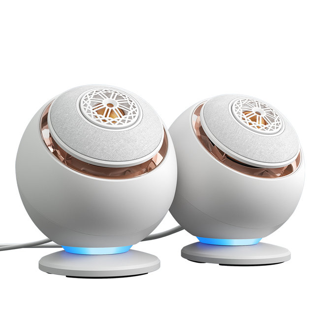 [크리에이티브] PEBBLE NOVA 코엑셜 드라이버 RGB 2채널 프리미엄 스피커 (블랙/화이트)