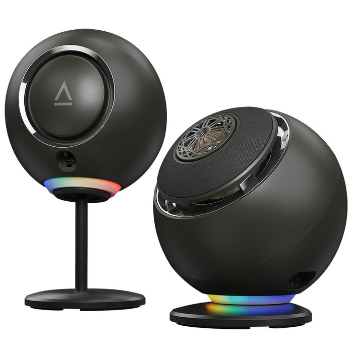 크리에이티브 PEBBLE NOVA 코엑셜 드라이버 RGB 2채널 프리미엄 스피커 블랙/화이트