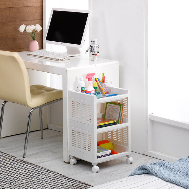 [위즈홈] 테드 이동식 타공선반 3단