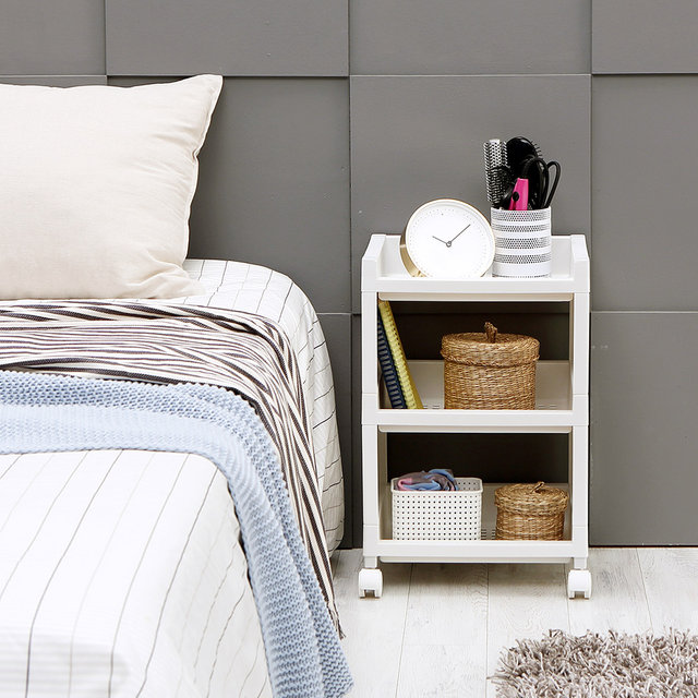 [위즈홈] 테드 이동식 타공선반 3단