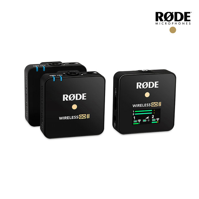 Wireless Go II Black 로데 와이어리스 고 2 무선 마이크