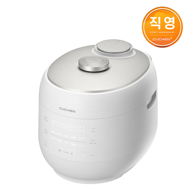[고효율가전] 쿠첸 그레인 10인용 올스테인리스 IH전기압력밥솥 CRT-UPDS1071W