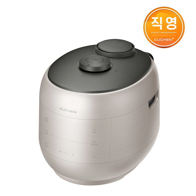 쿠첸 그레인 10인용 올스테인리스 IH전기압력밥솥 샌드베이지 CRT-UPDS1071SB