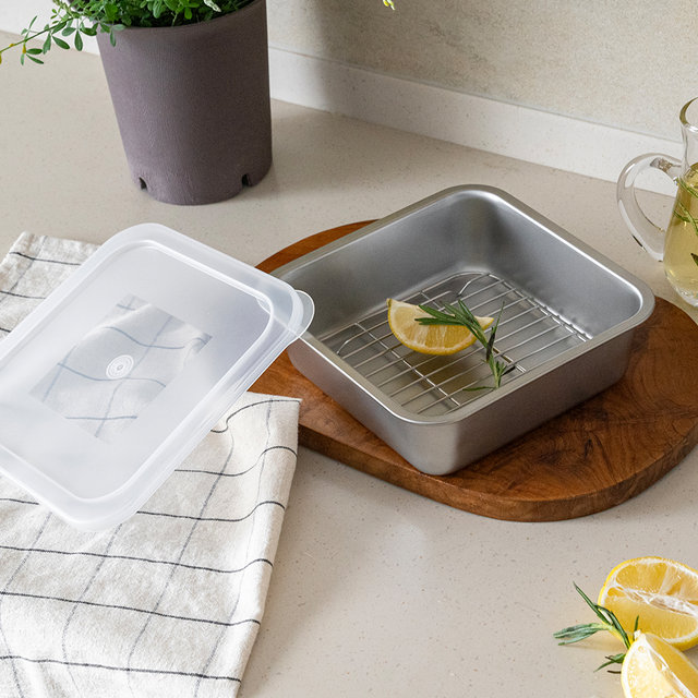 [비밀특가] 알텐바흐 밧드 스텐 반찬통 밀폐용기 스테밧드 소+롱 세트