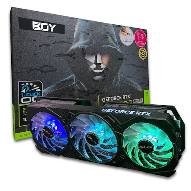 갤럭시 BOY 지포스 RTX 4070 Ti SUPER EX GAMER BLACK OC V2 D6X 16GB